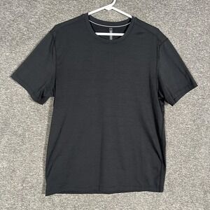 Ten Thousand Shirt Mens Medium Black Lightweight Training Tee Athletic Gym